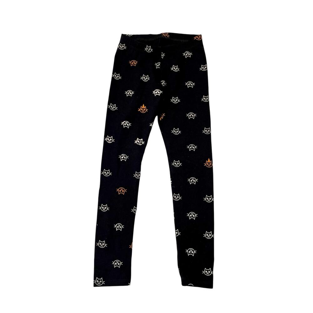 Cat & Jack Halloween Cat Leggings Size 5T